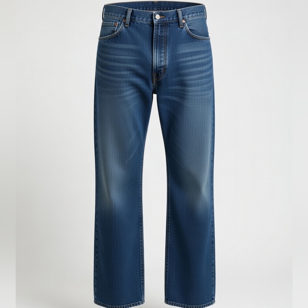 Polo by Ralph Lauren Men’s Bootcut Jeans in Medium Blue
